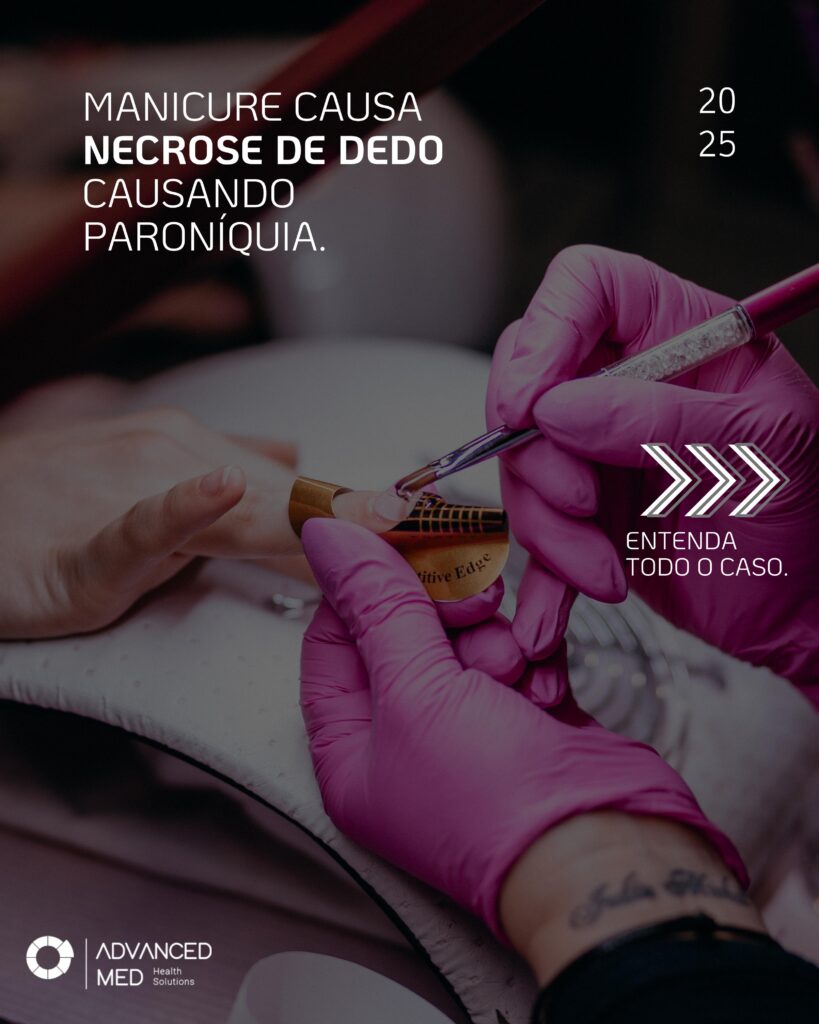 Produtos hospitalares Advanced Med: pré-limpeza e detergente hospitalar para manicure, podologia e biossegurança profissional.